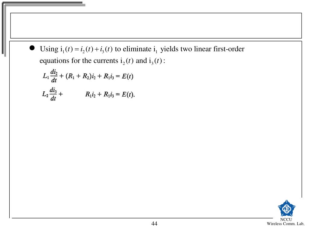 PPT Chapter 3 Modeling With FirstOrder Differential Equations