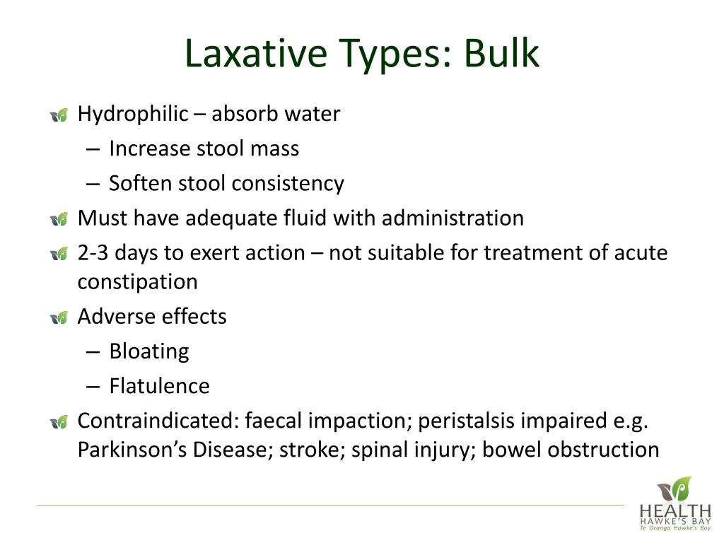 PPT ARRC Medicine Education Series Laxative Use & Bowel Management