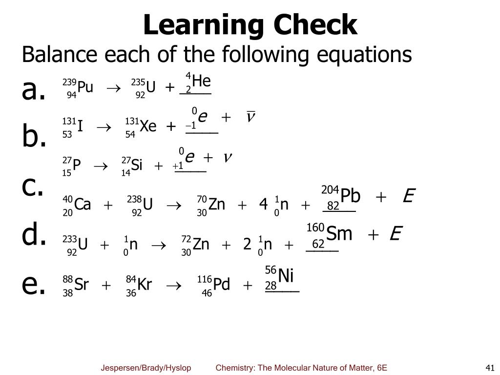 PPT Chapter 21 Nuclear Chemistry PowerPoint Presentation, free