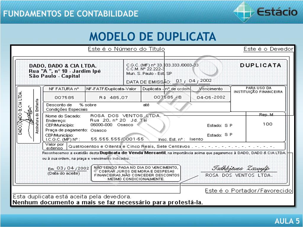 PPT FUNDAMENTOS DE CONTABILIDADE PowerPoint Presentation, free