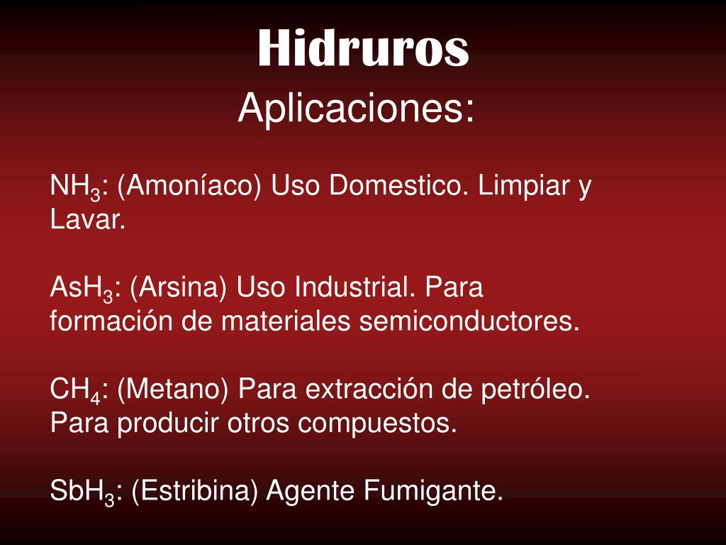 Usos Y Aplicaciones De Los Hidruros Metalicos Nueva Aplicación