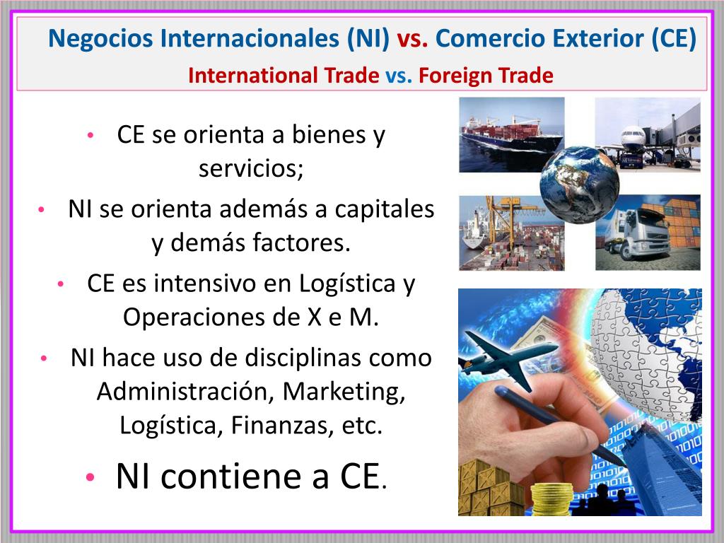 PPT FUNDAMENTOS DE COMERCIO INTERNACIONAL PowerPoint Presentation