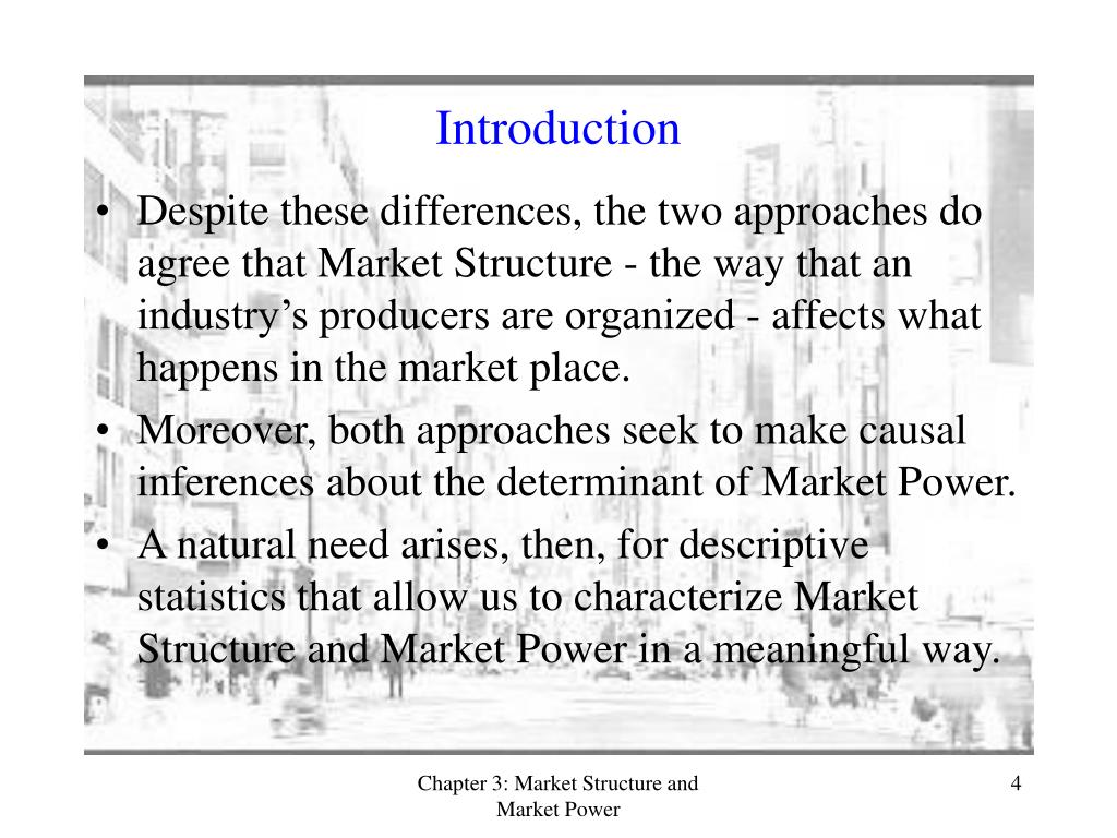 PPT Market Structure and Market Power PowerPoint Presentation, free