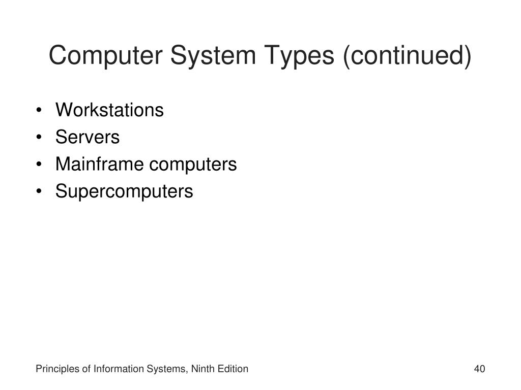 PPT Principles of Information Systems, Ninth Edition PowerPoint