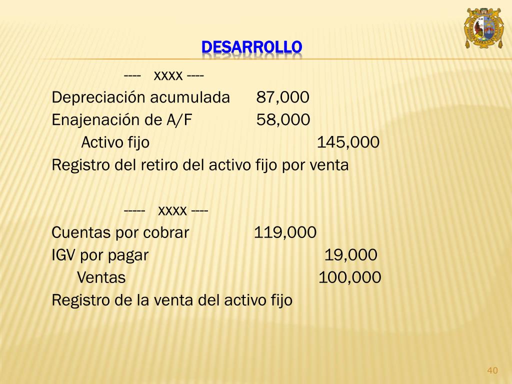 PPT Valuación de Propiedades, Planta y Equipo