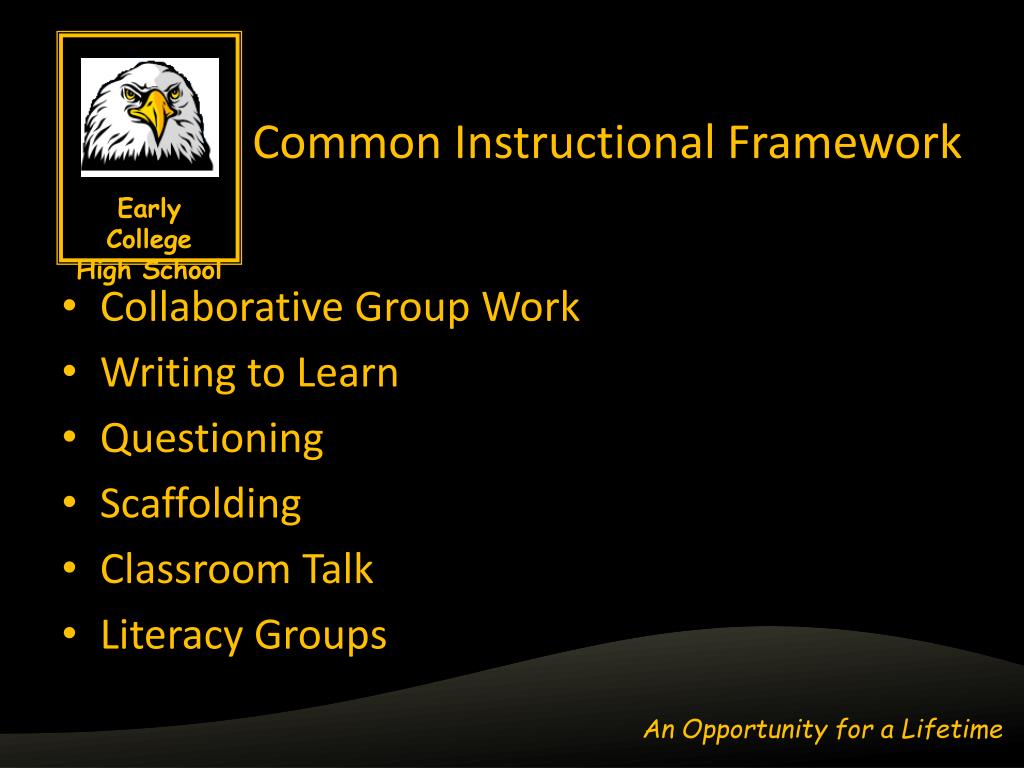 Common Instructional Framework Pdf at Barry Massey blog