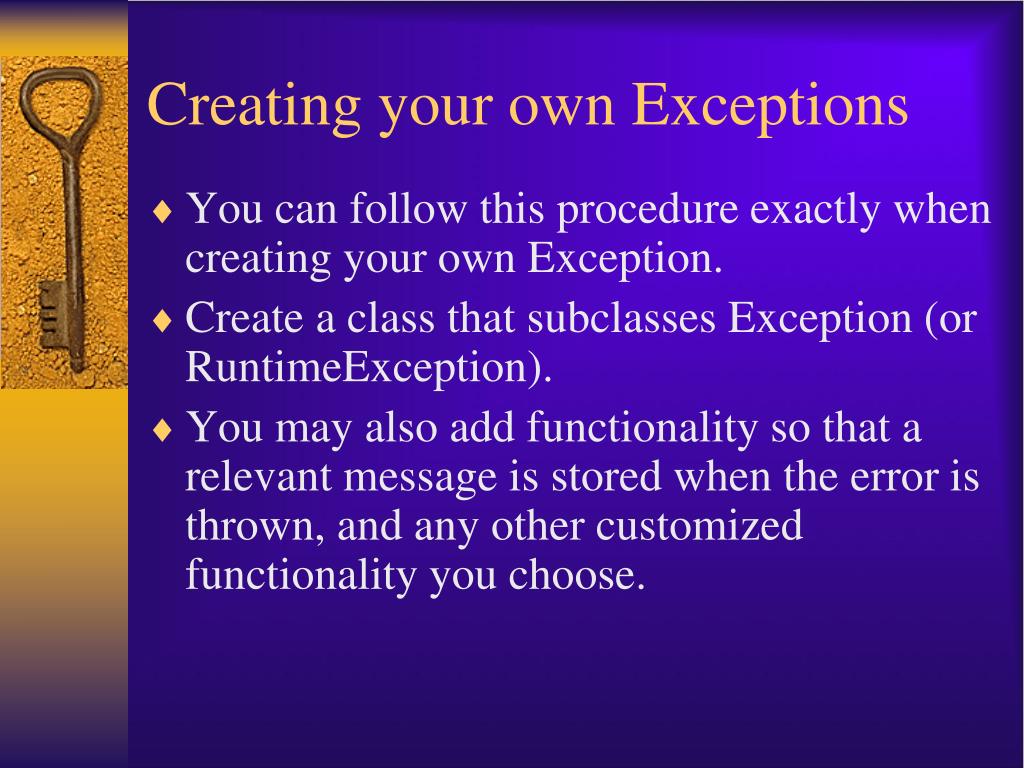 PPT Java Exceptions PowerPoint Presentation, free download ID5742319