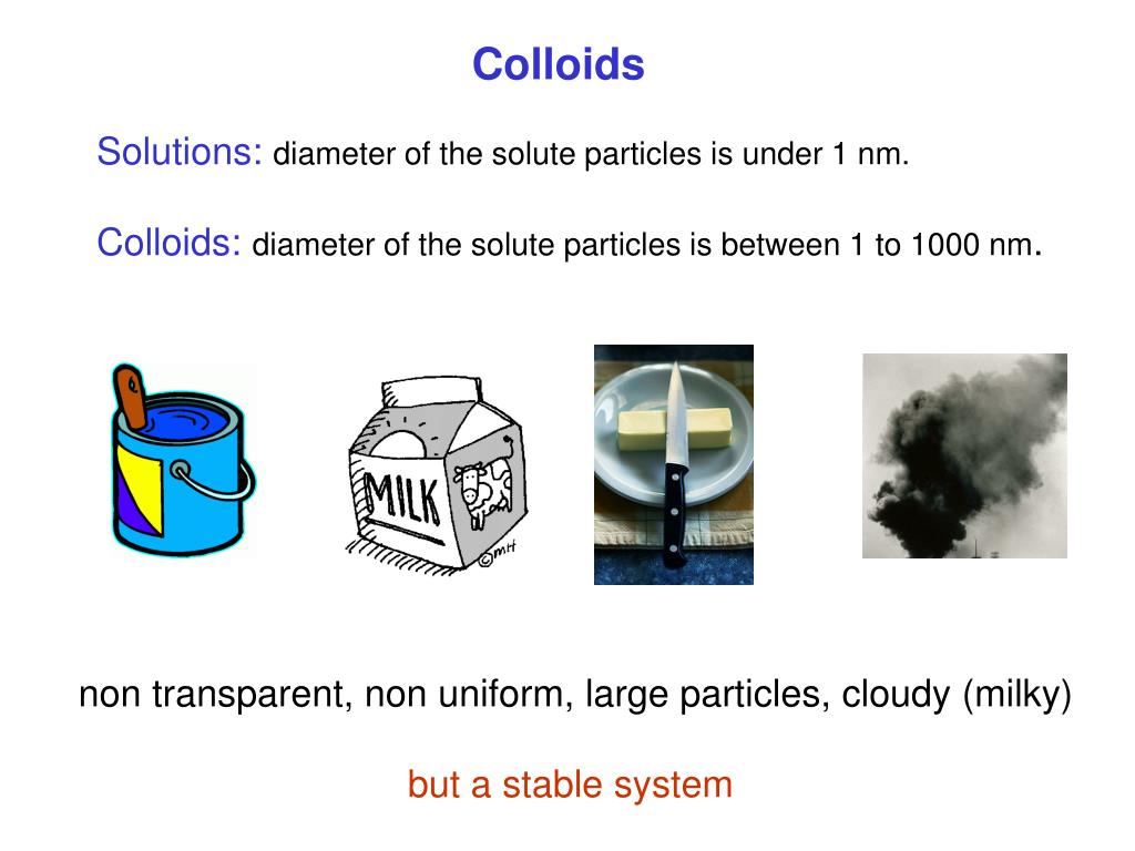 PPT Chapter 6 Solutions and Colloids PowerPoint Presentation, free download ID5743281