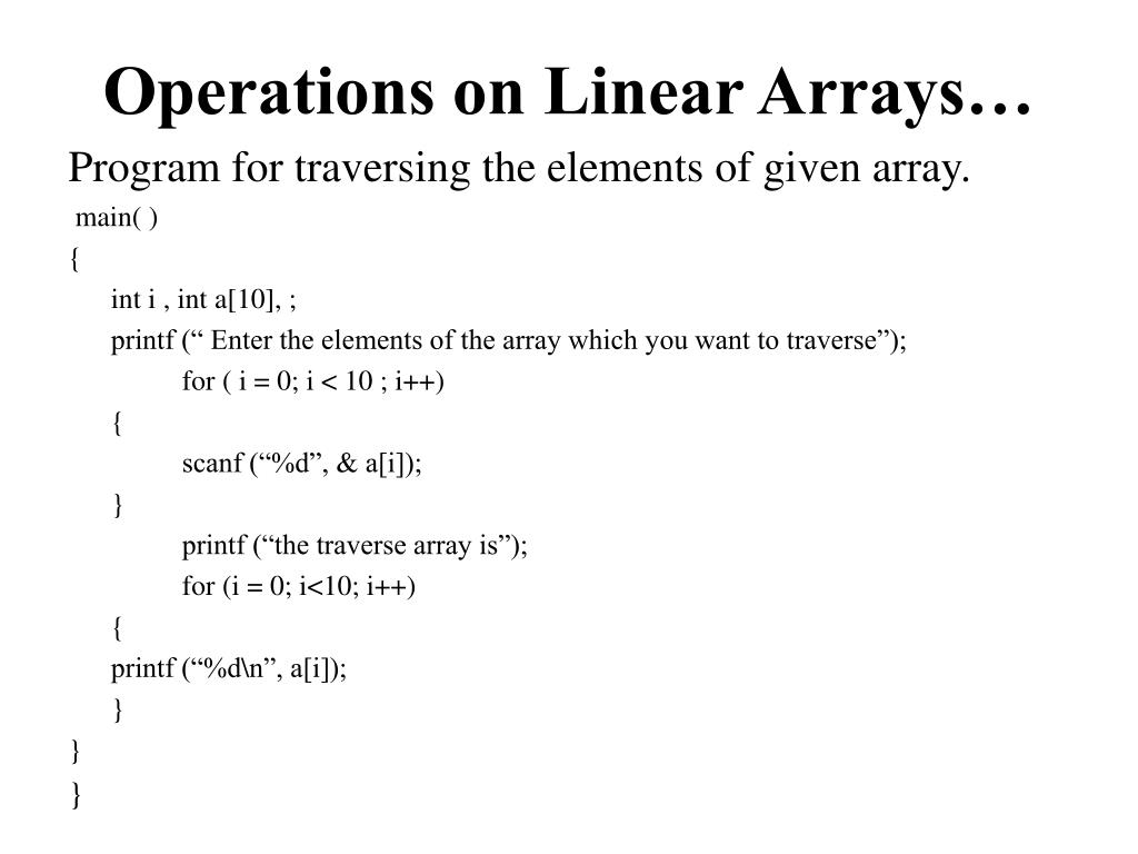 PPT Array PowerPoint Presentation, free download ID5744499