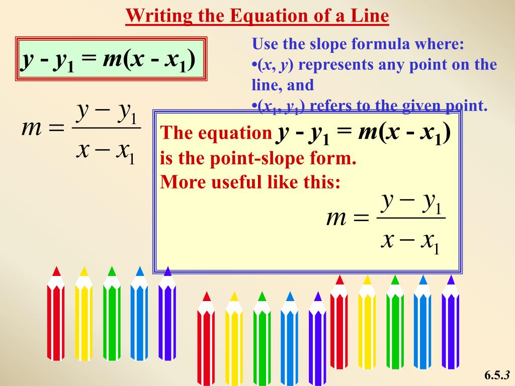 PPT Linear Equations PointSlope Form PowerPoint Presentation, free download ID5744827