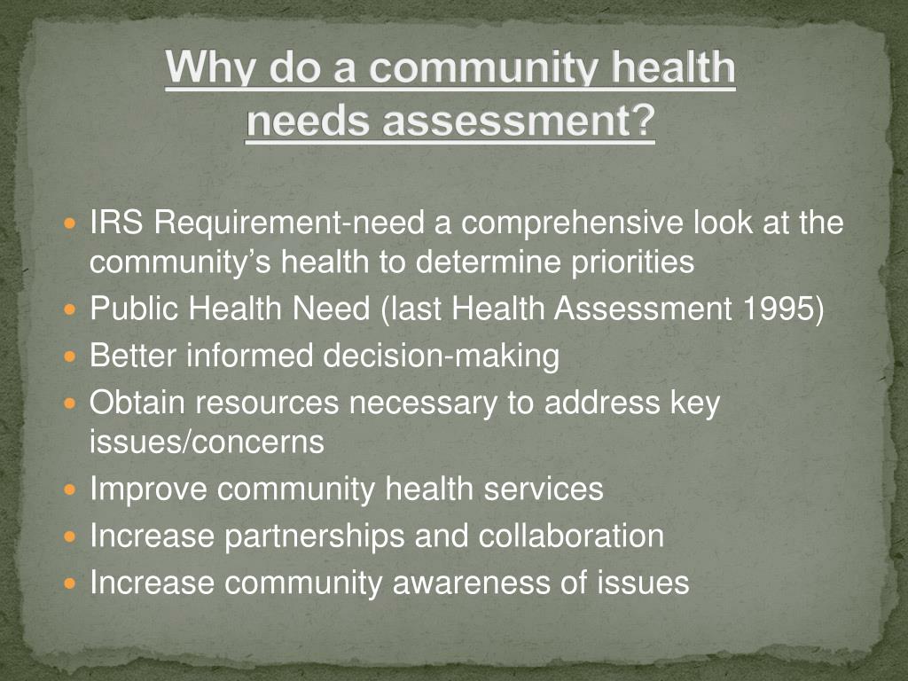 PPT BentonFranklin Community Health Needs Assessment PowerPoint