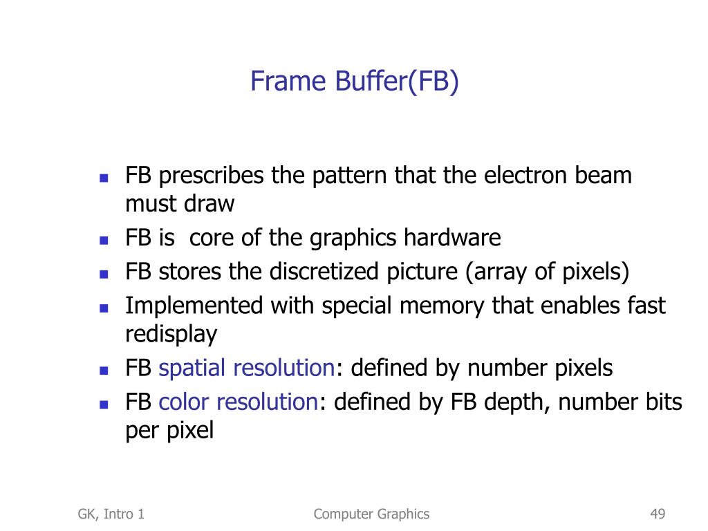 PPT Computer Graphics PowerPoint Presentation, free download ID5750357
