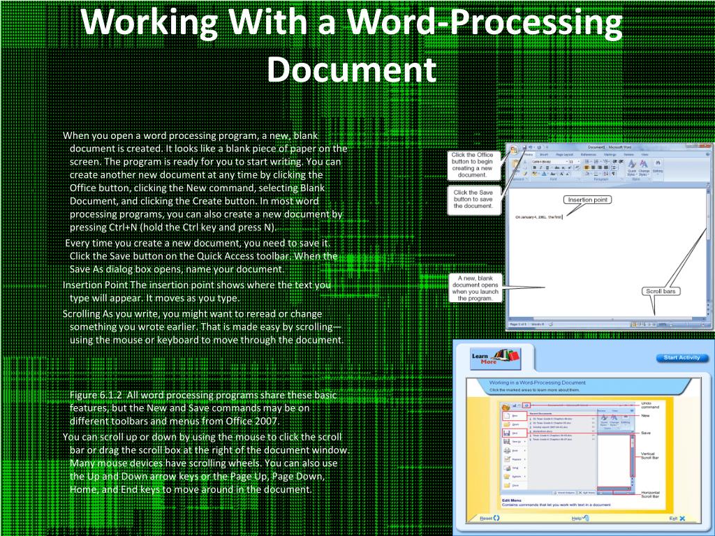 PPT WordProcessing Basics PowerPoint Presentation, free download