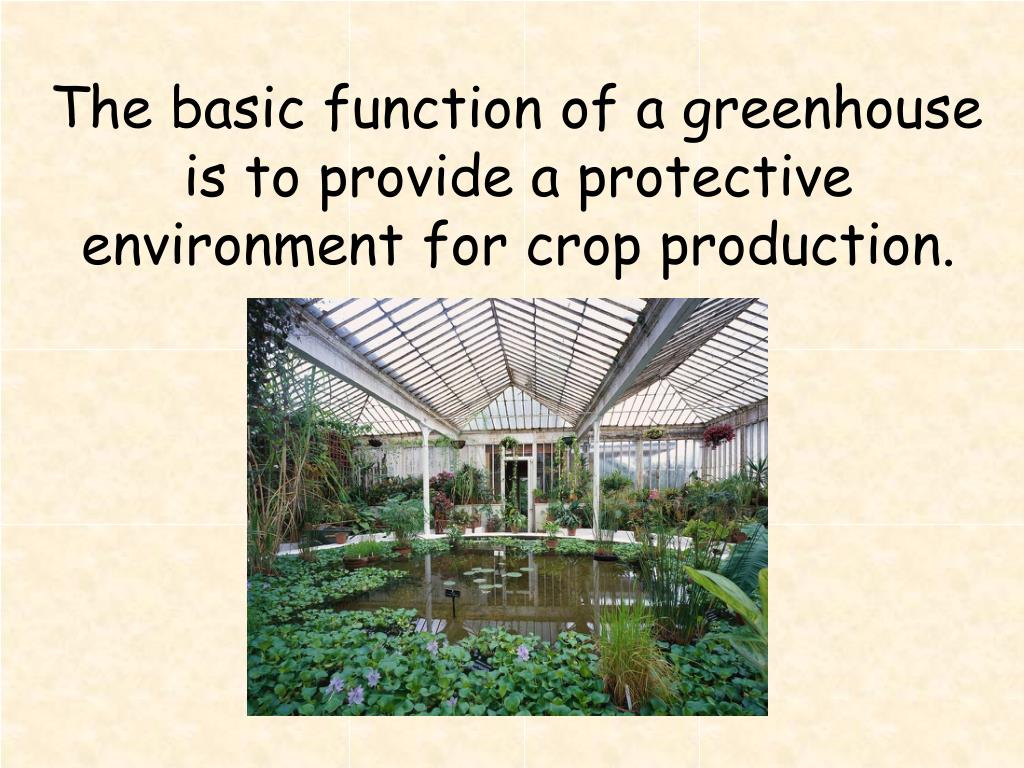 PPT Greenhouses PowerPoint Presentation, free download ID5756546