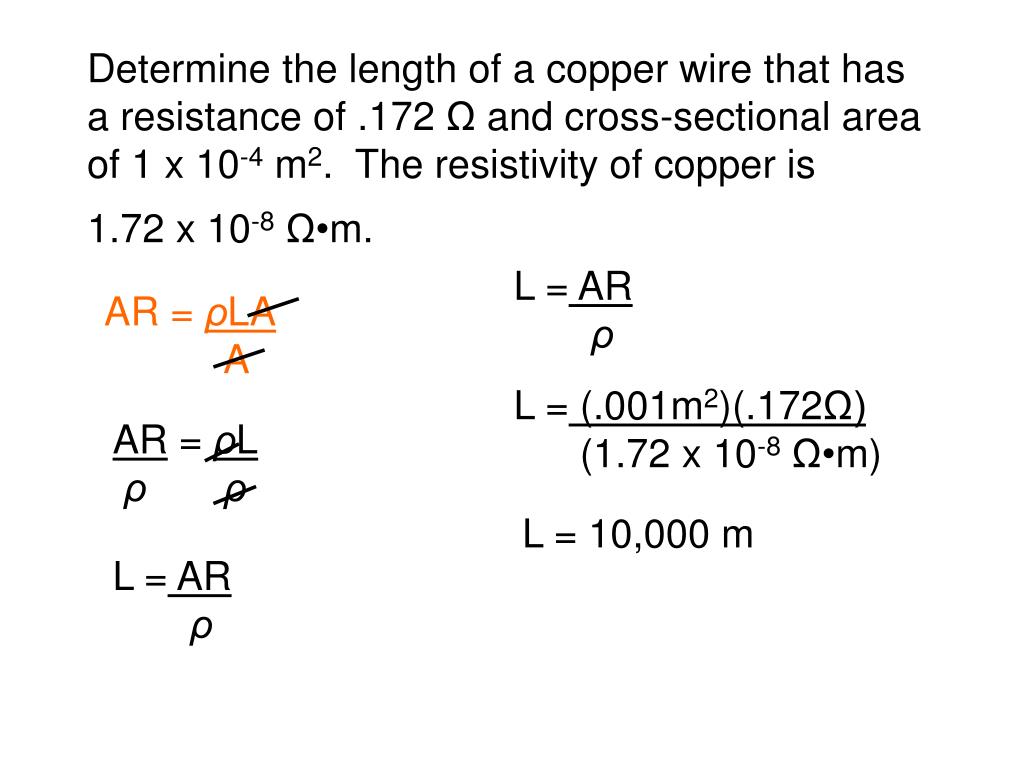 PPT Ohm’s Law/Resistance of a Wire PowerPoint Presentation, free