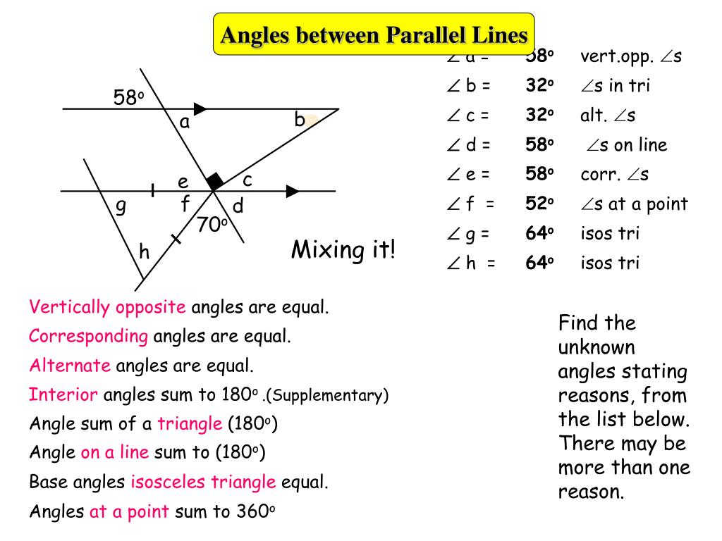 PPT Angle Facts PowerPoint Presentation, free download ID5757416