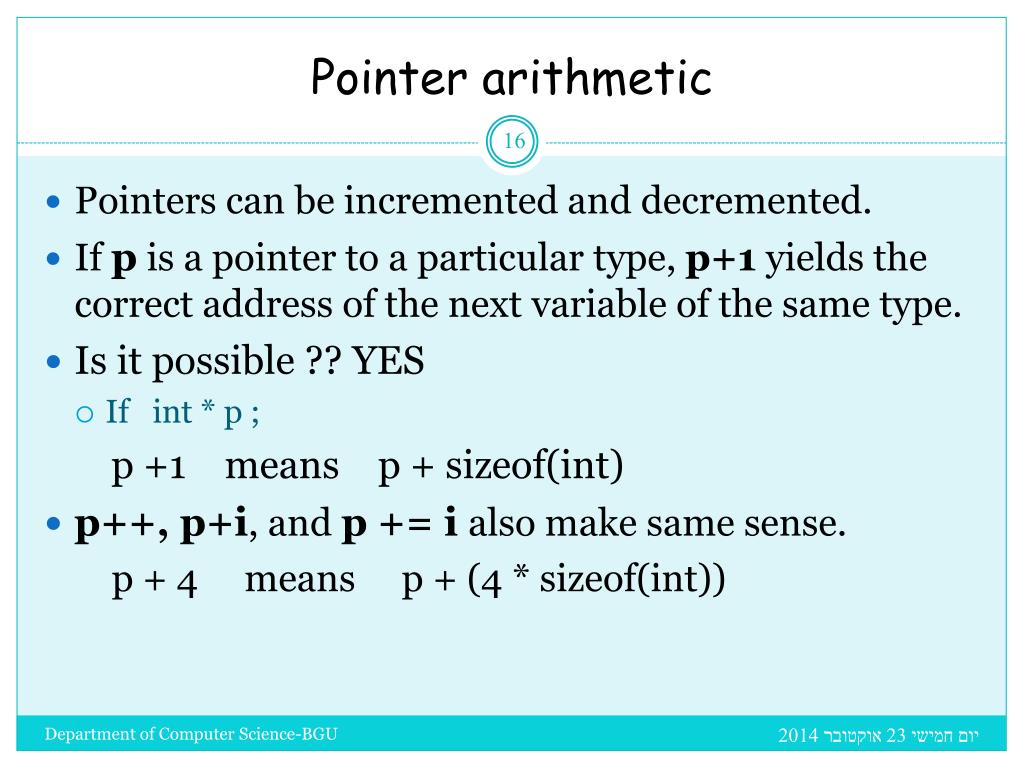 PPT Pointers PowerPoint Presentation, free download ID5758315