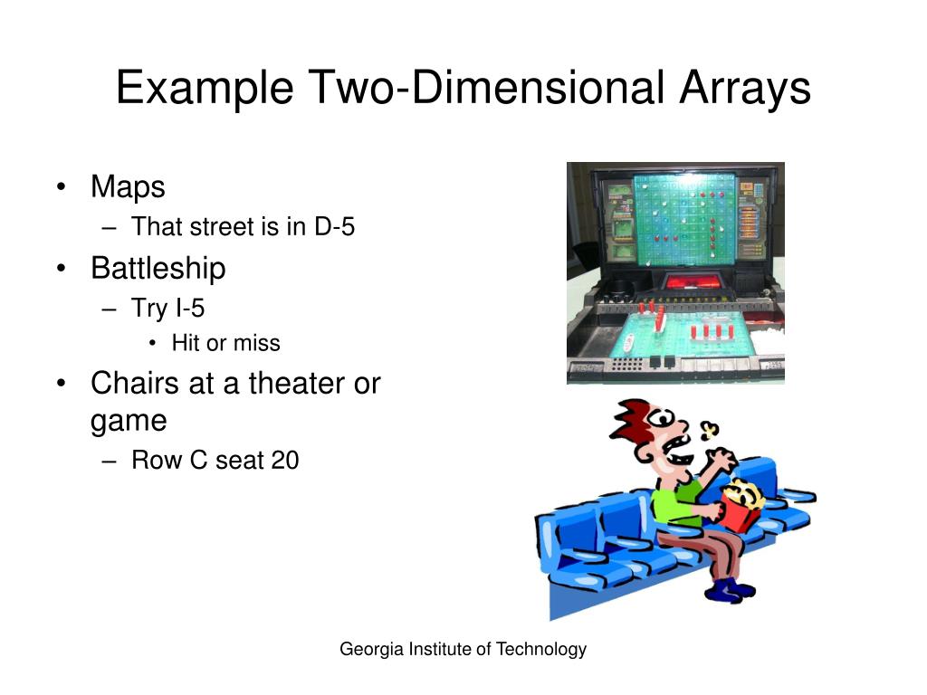 PPT Example TwoDimensional Arrays PowerPoint Presentation, free
