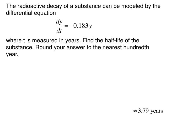 PPT 6.4 Exponential Growth and Decay PowerPoint