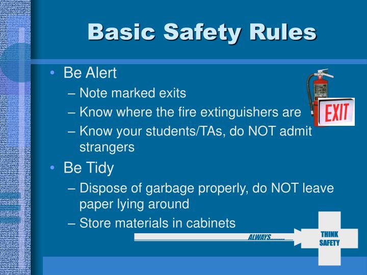 PPT Safety Guidelines PowerPoint Presentation ID5762032