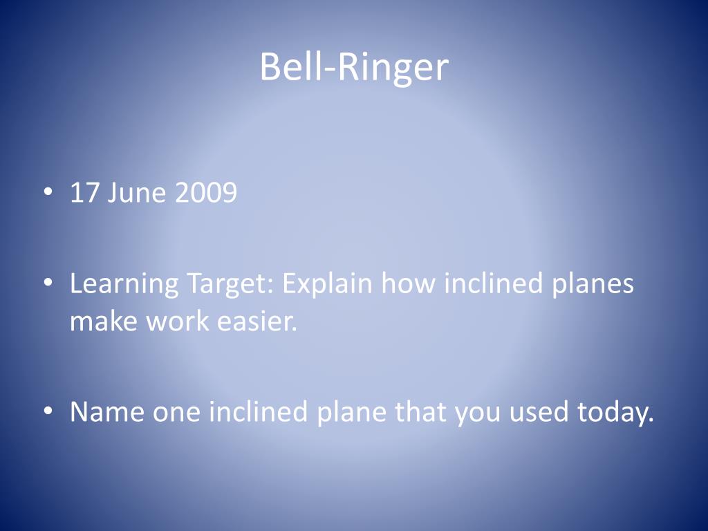 PPT BellRingers PowerPoint Presentation, free download ID5762124