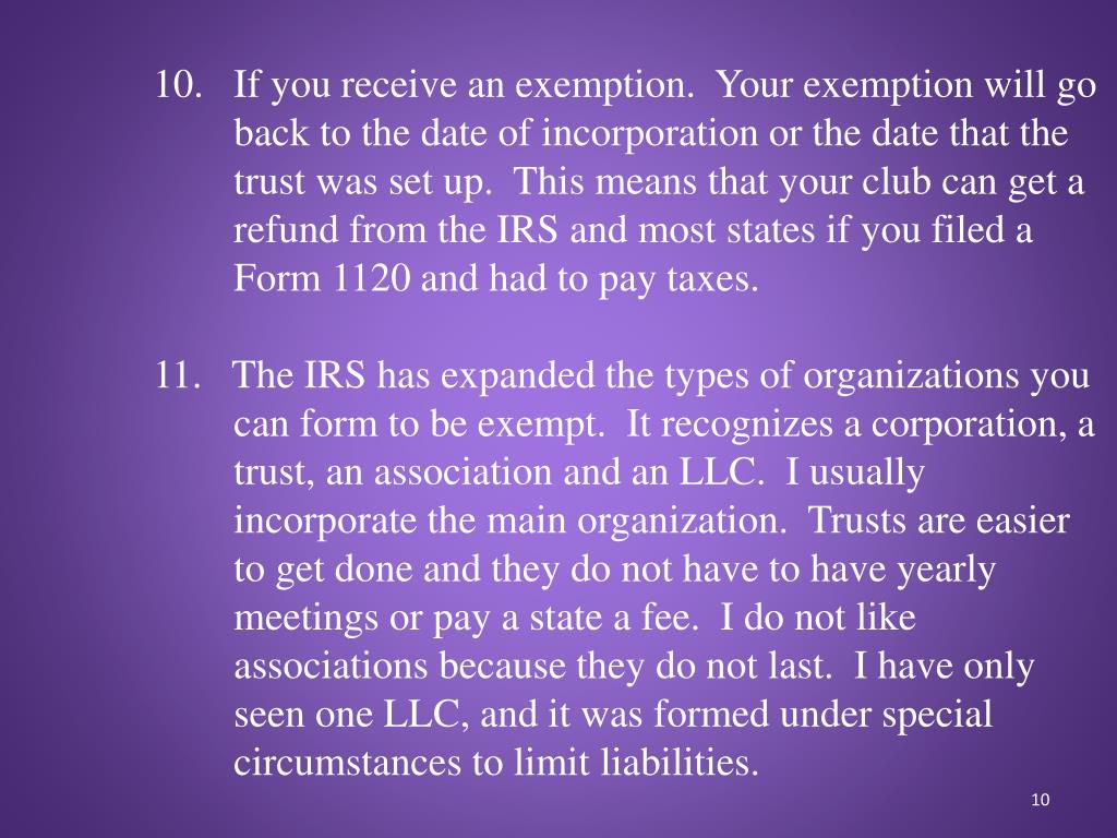 PPT Exempt Organizations The Basics PowerPoint Presentation, free