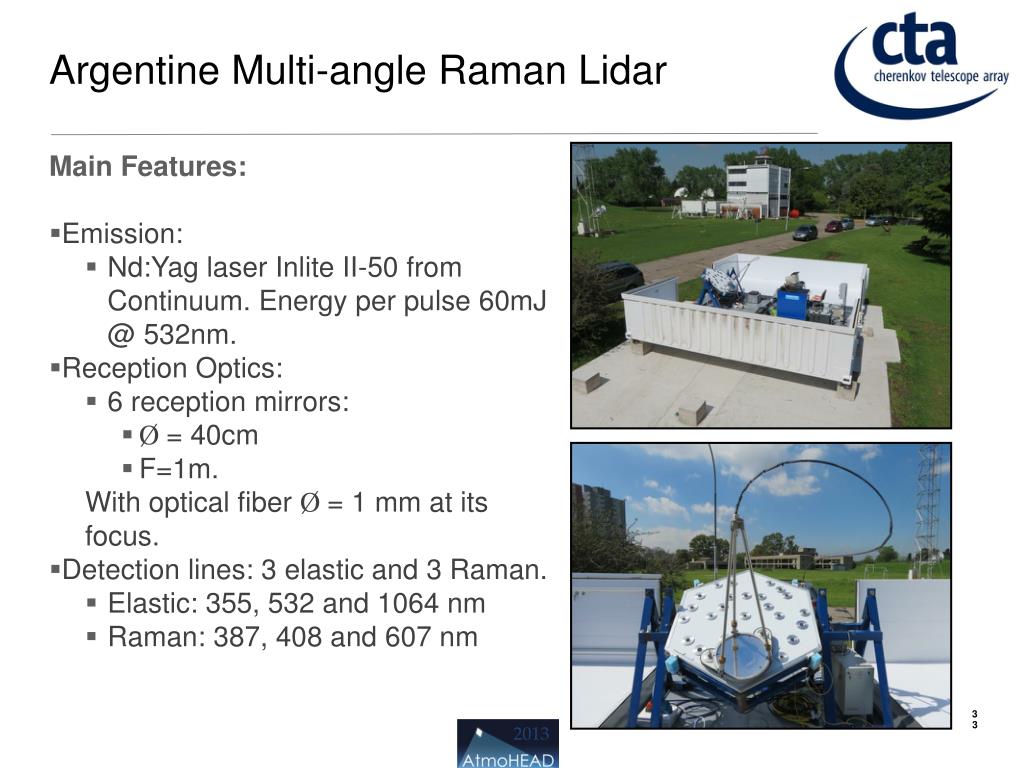 PPT LIDAR'S TELESCOPE AUTOALIGNMENT SYSTEM FOR CTA PowerPoint
