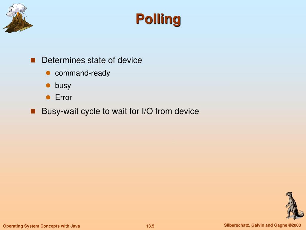 PPT Chapter 13 I/O Systems PowerPoint Presentation, free download