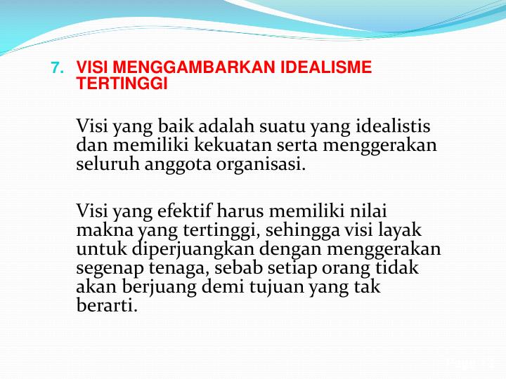 PPT KEPEMIMPINAN STRATEGIS DAN VISIONER PowerPoint Presentation ID