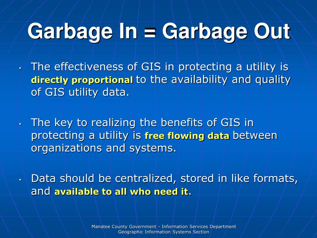 PPT Protecting Utilities with GIS PowerPoint Presentation, free