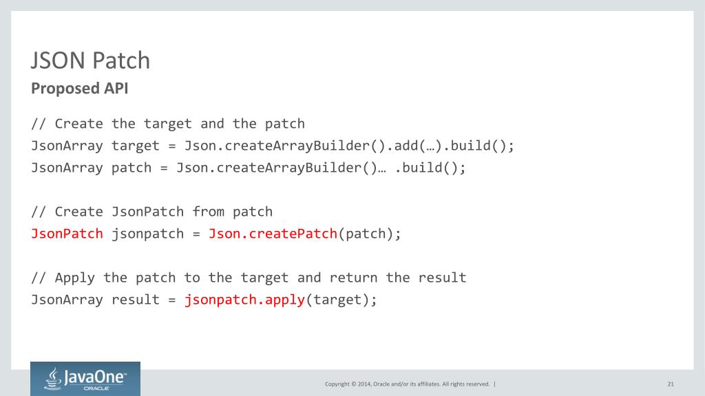 PPT JSON Pointer and JSON Patch PowerPoint Presentation, free