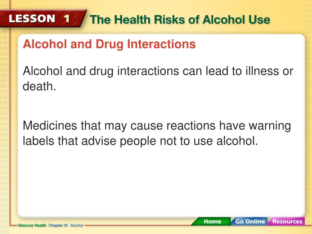 PPT Alcohol use can harm the body and the brain and cause a person to