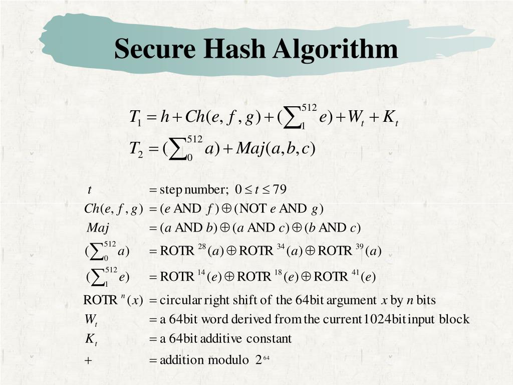 PPT Hash and Mac Algorithms PowerPoint Presentation, free download