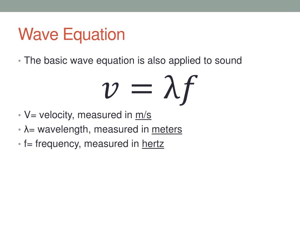 PPT Sound Wave Properties PowerPoint Presentation, free download ID