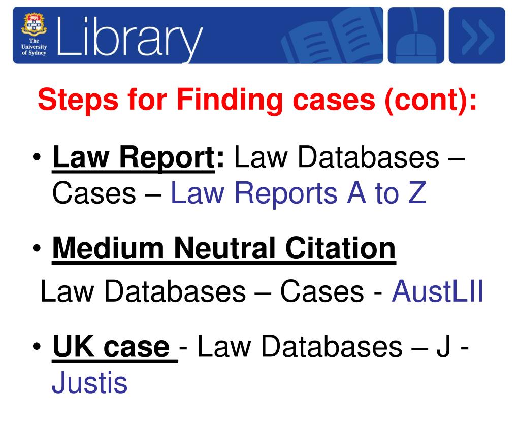 PPT Interpreting a case citation PowerPoint Presentation, free