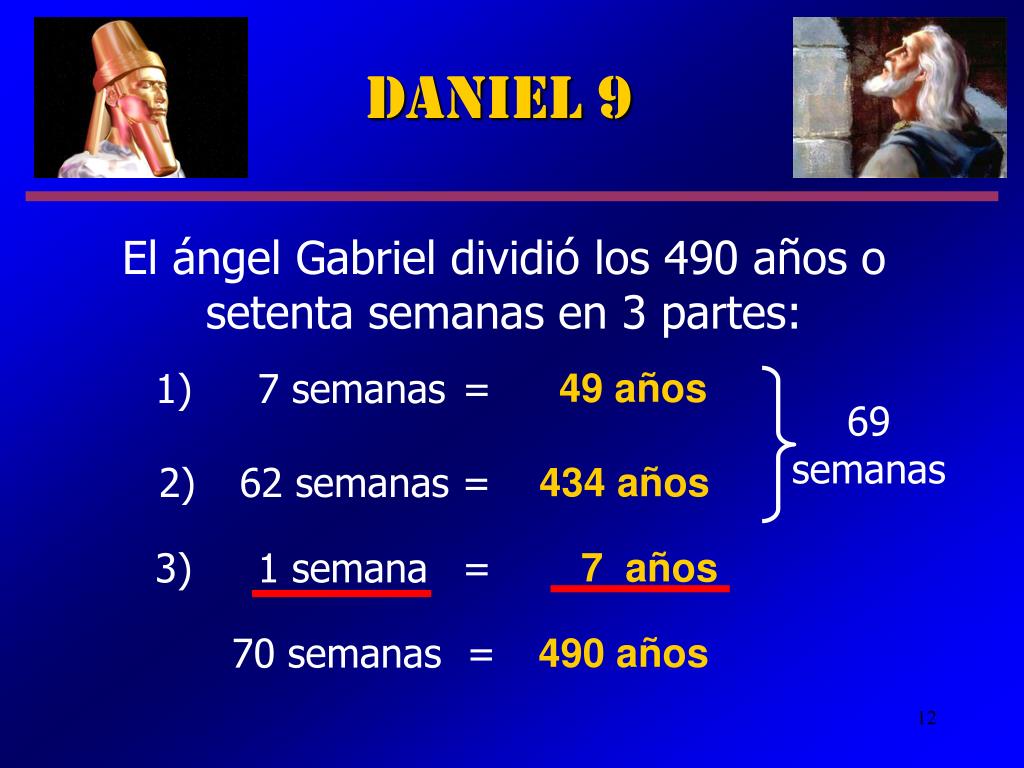 PPT DANIEL 9 LAS 70 SEMANAS PowerPoint Presentation, free download
