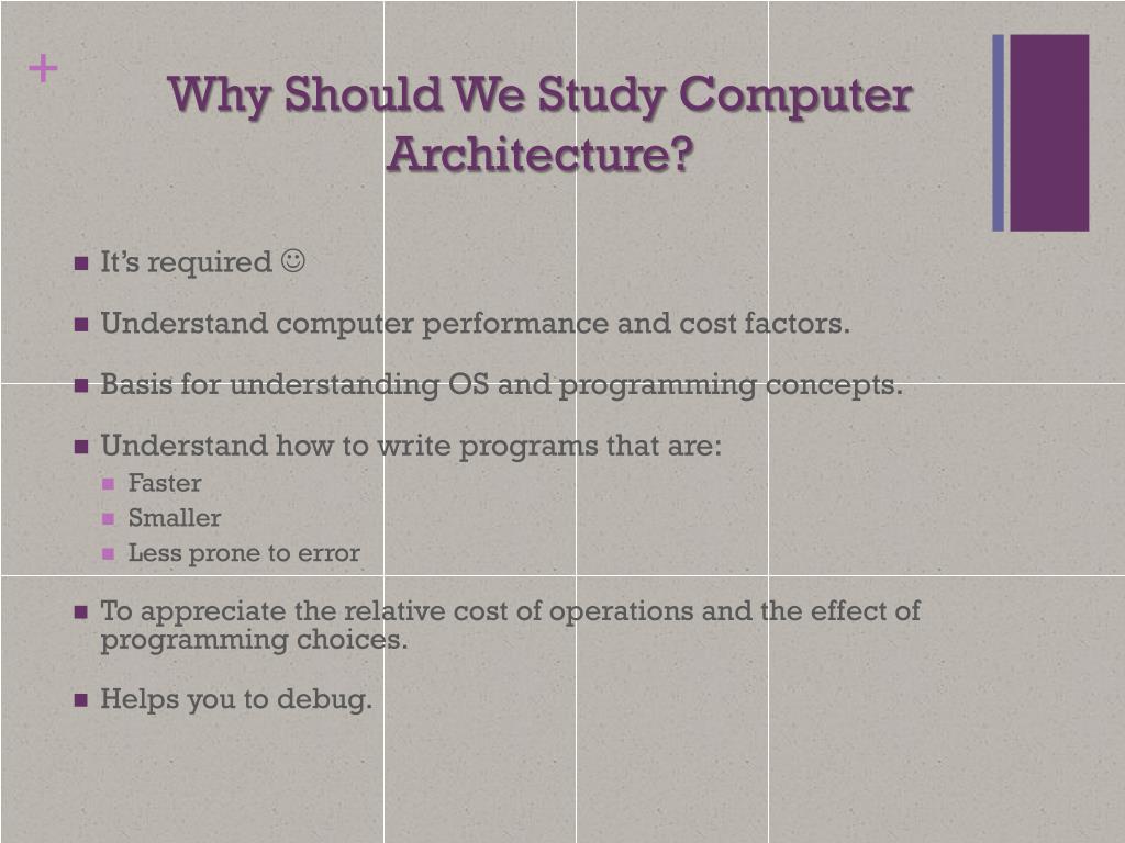 PPT CS 325 CS Hardware and Software Organization and Architecture