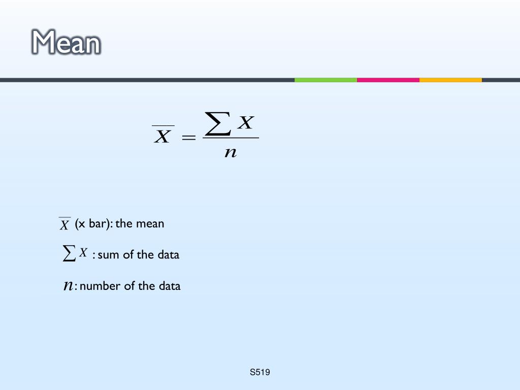 PPT Social Statistics Mean, Median, and Mode PowerPoint Presentation