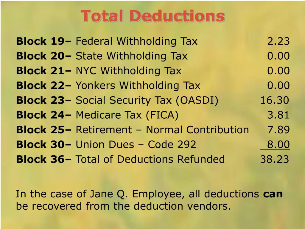 PPT The Salary Refund & Exchange Process Mary Ellen Domblewski
