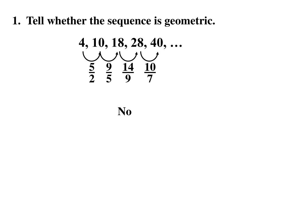 PPT 12.3 Analyze Geometric Sequences and Series