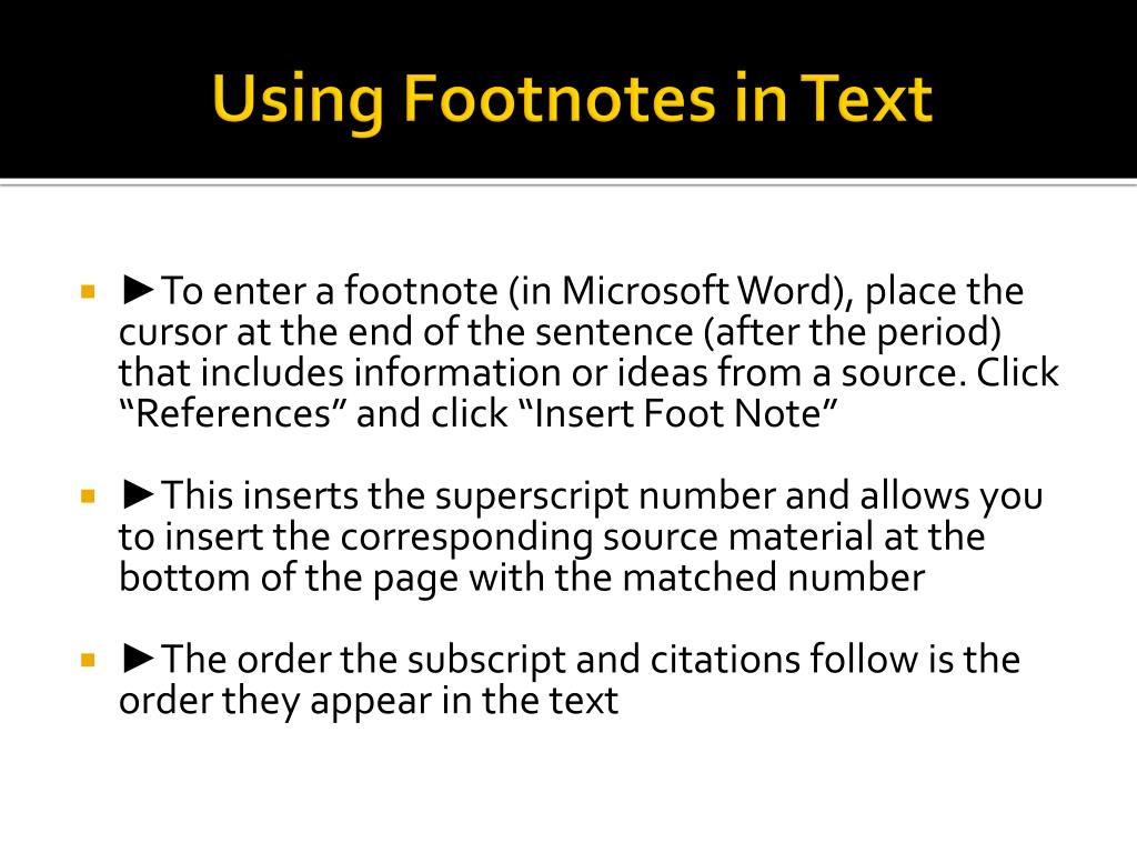 PPT Chicago Style Citation Process PowerPoint Presentation, free