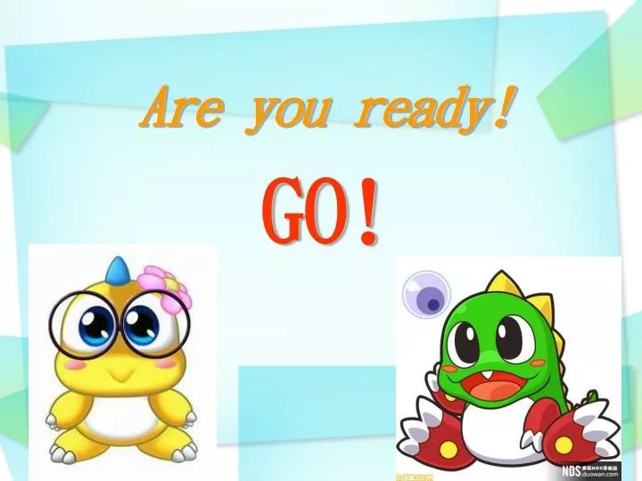 PPT Are you ready! GO! PowerPoint Presentation, free download ID