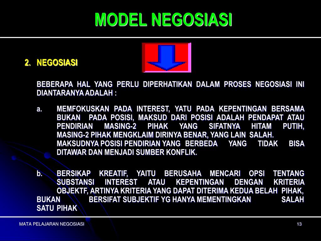 Suatu Bentuk Perdebatan Dalam Proses Perjanjian Pada Pihak Yang Saling