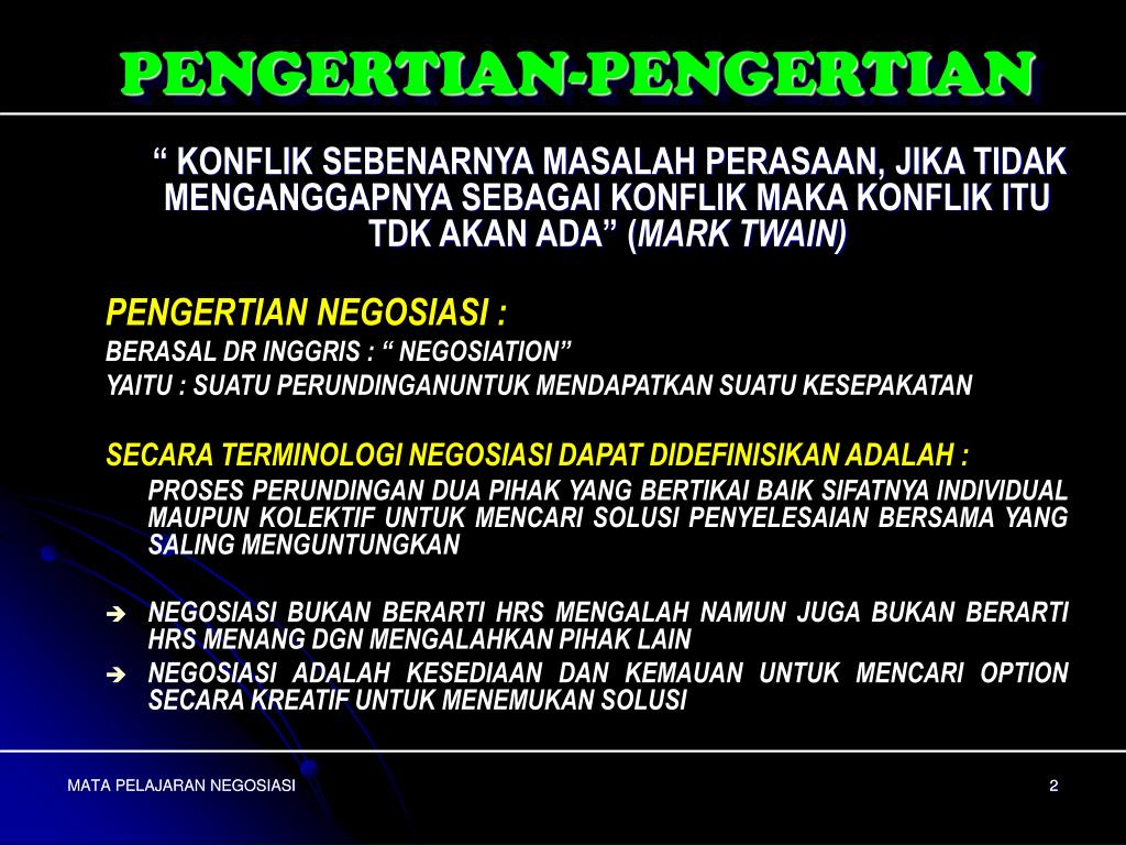 Suatu Bentuk Perdebatan Dalam Proses Perjanjian Pada Pihak Yang Saling