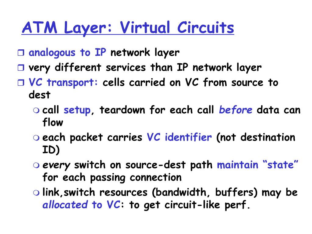 PPT Virtual Circuit (VC) Switching PowerPoint Presentation, free