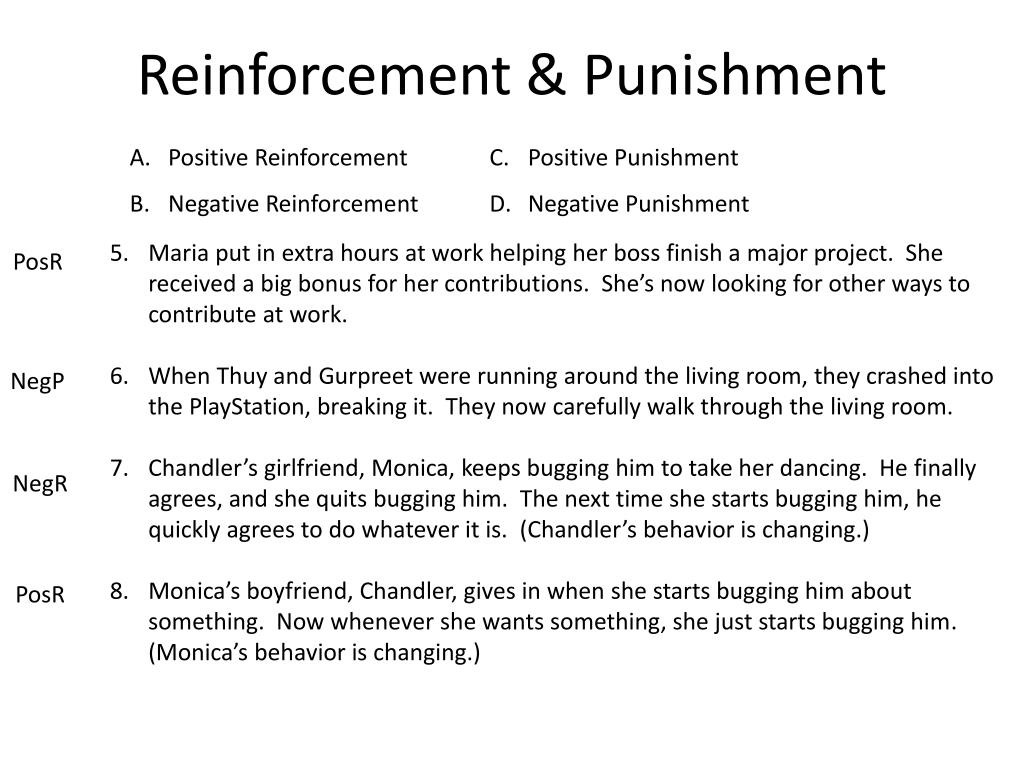PPT Reinforcement & Punishment PowerPoint Presentation, free download