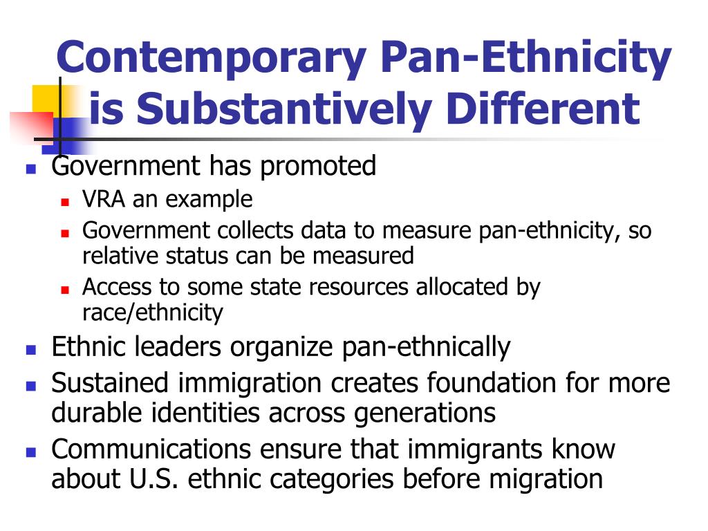 PPT Identities in the New Ethnic Politics The Rise of
