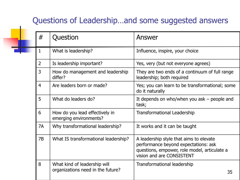 PPT Questions of Leadership PowerPoint Presentation, free download(03)