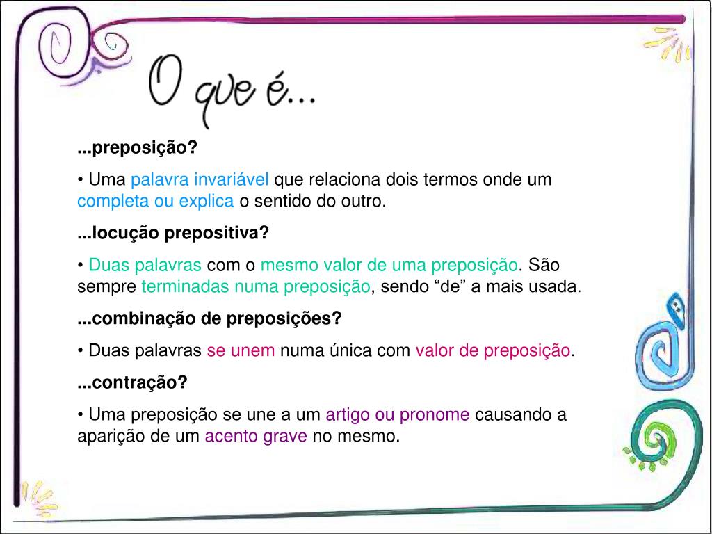 PPT preposição? PowerPoint Presentation, free download ID5785923