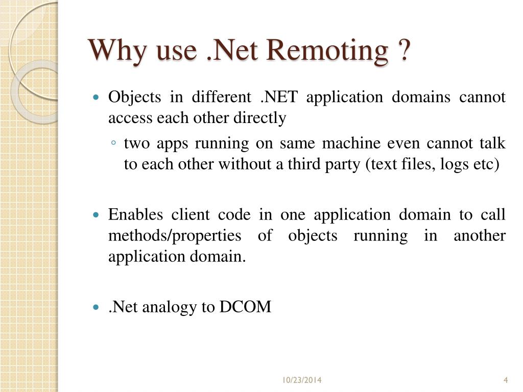 PPT Remoting PowerPoint Presentation, free download ID5786102